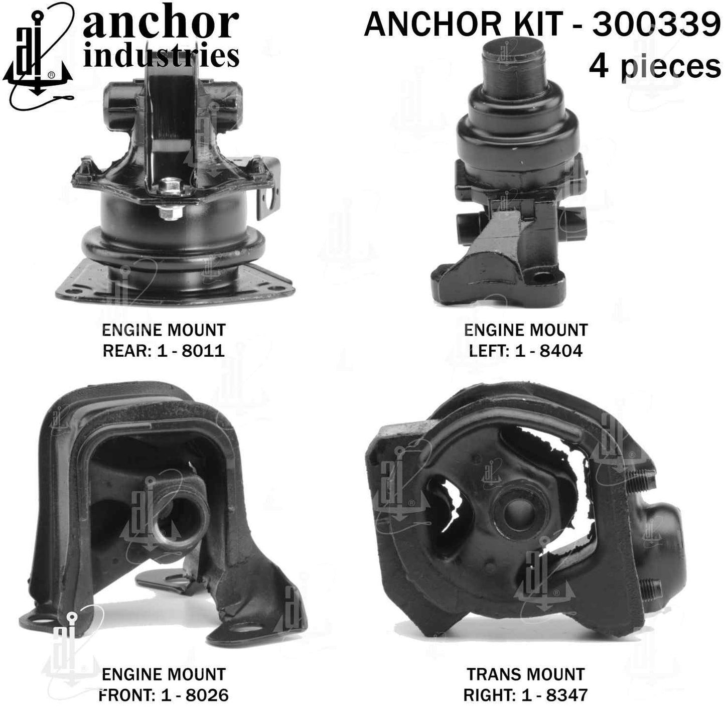 Anchor Engine Mount Kit 300339