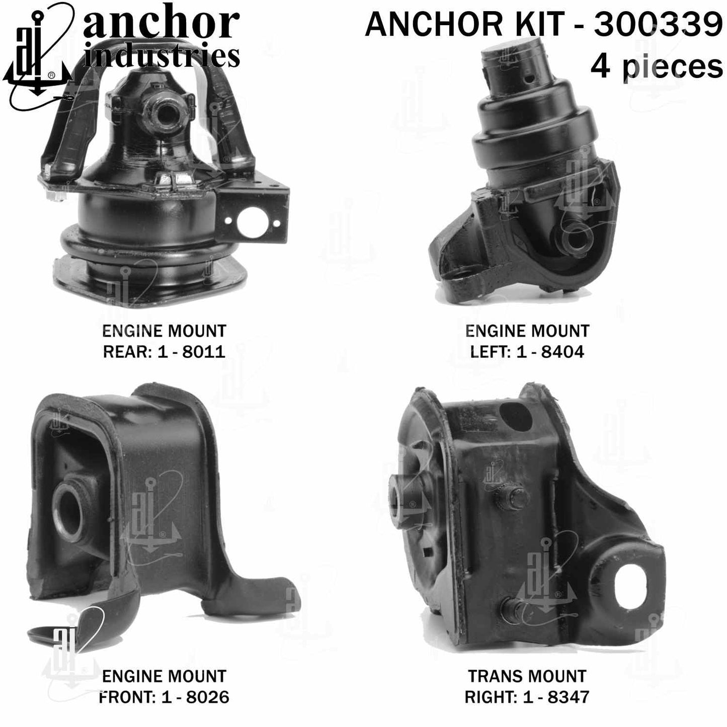 Anchor Engine Mount Kit 300339
