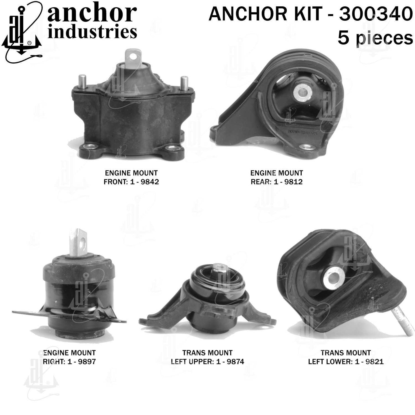 Anchor Engine Mount Kit 300340