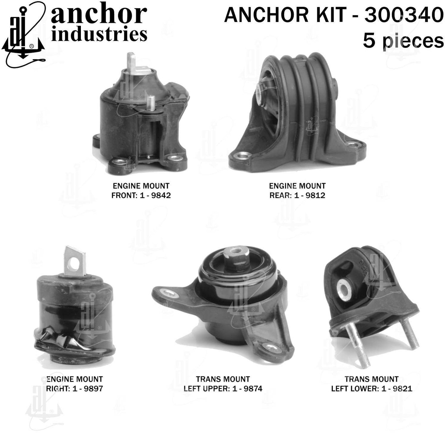 Anchor Engine Mount Kit 300340