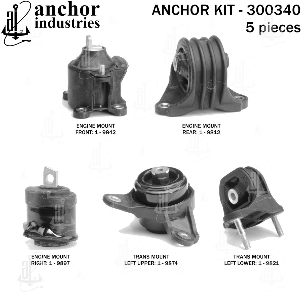 Anchor Engine Mount Kit 300340