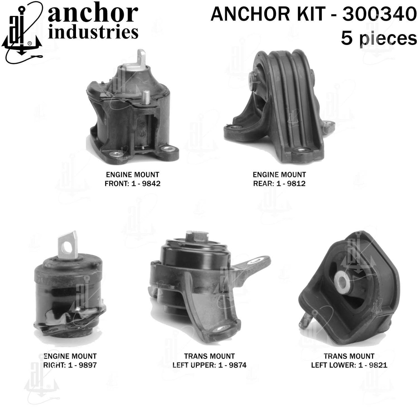 Anchor Engine Mount Kit 300340