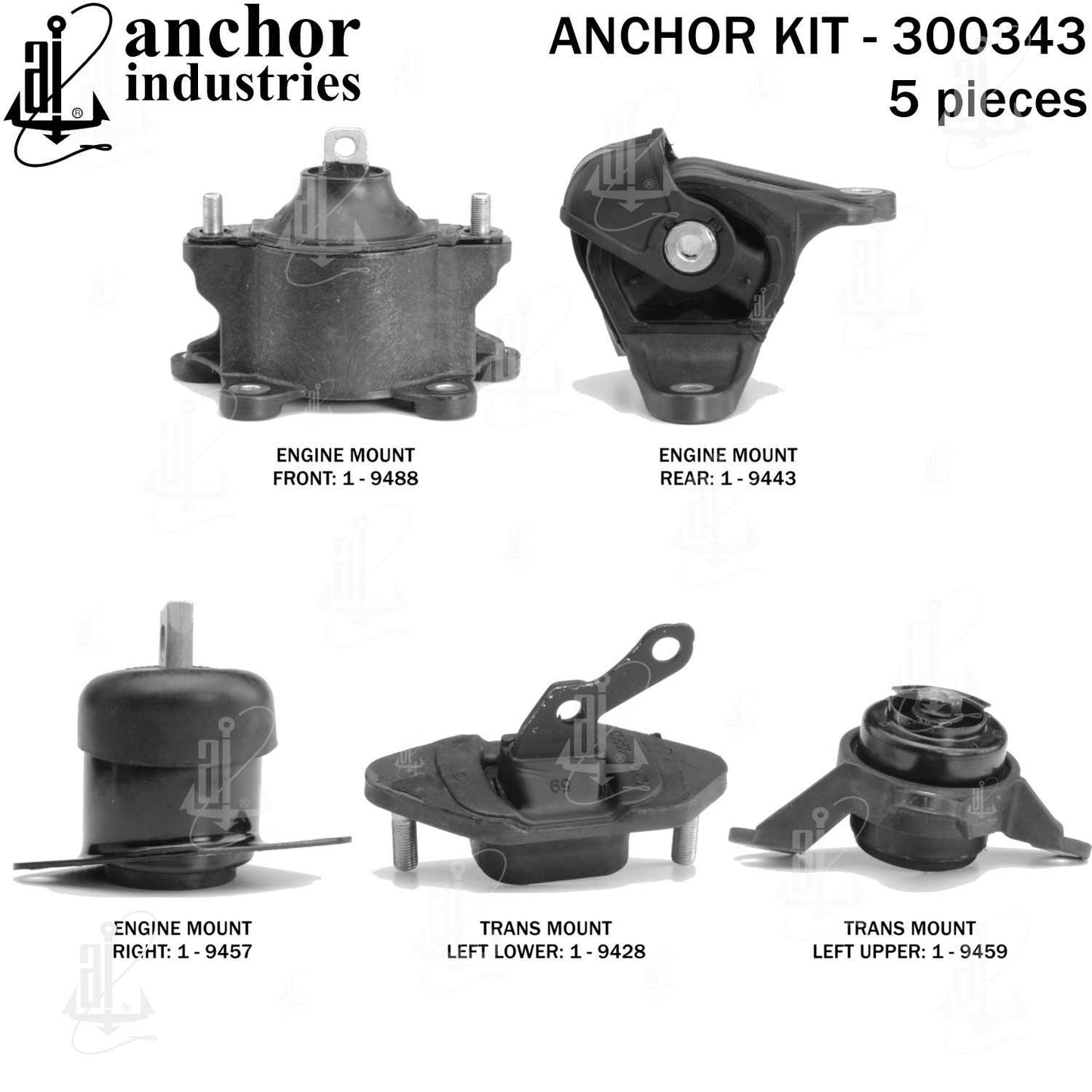 Anchor Engine Mount Kit 300343