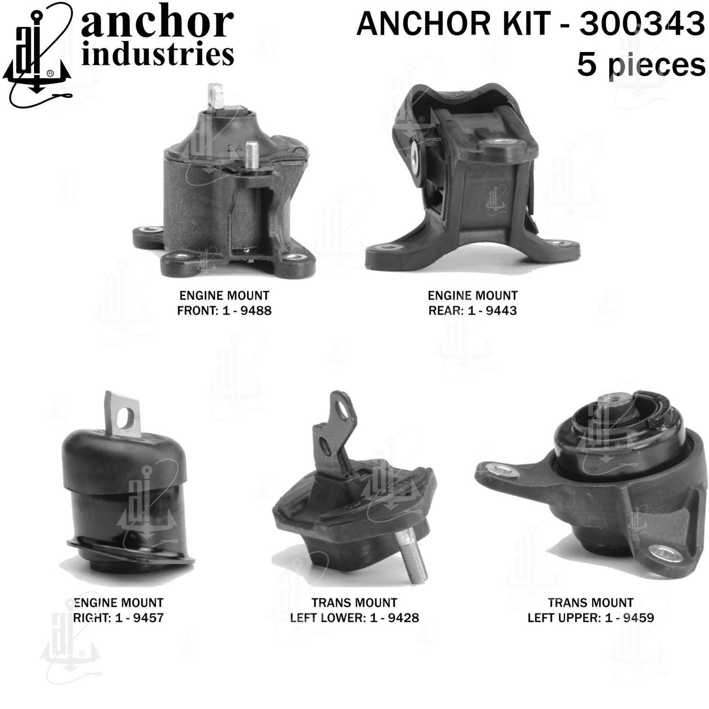 Anchor Engine Mount Kit 300343