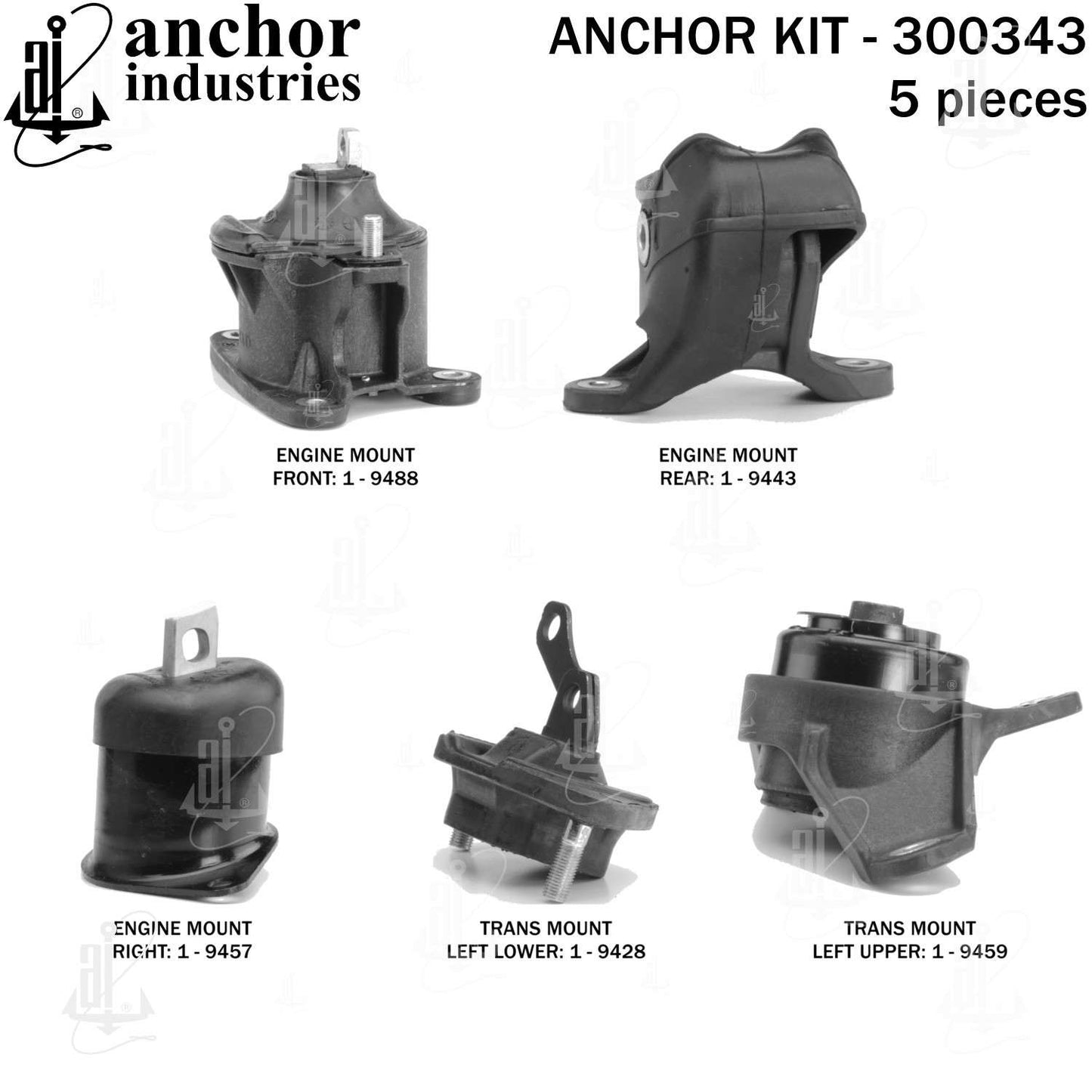 Anchor Engine Mount Kit 300343