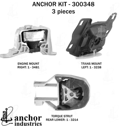 Anchor Engine Mount Kit 300348
