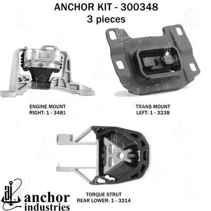 Anchor Engine Mount Kit 300348
