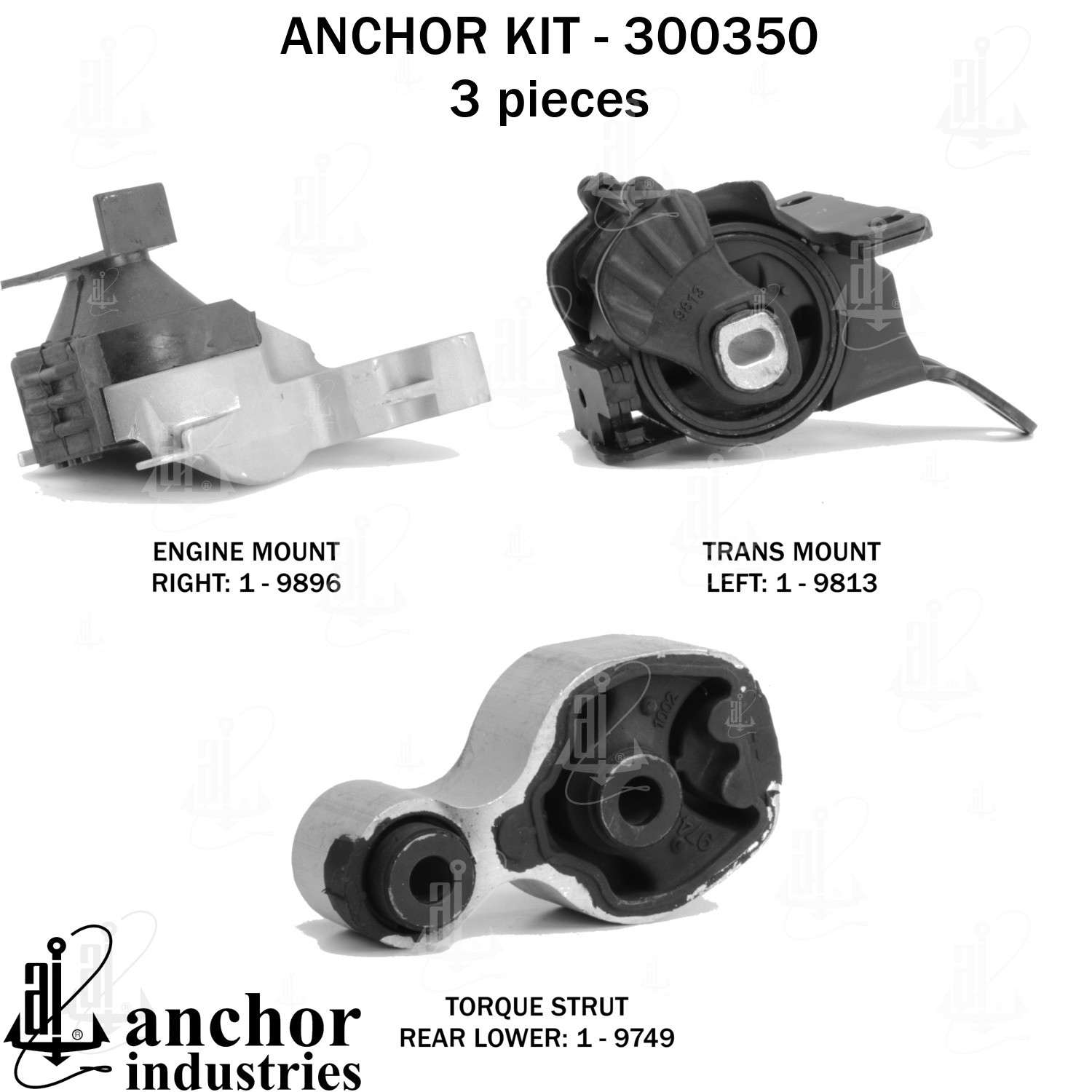 Anchor Engine Mount Kit 300350