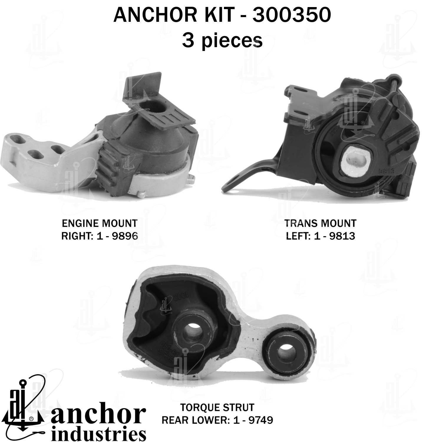 Anchor Engine Mount Kit 300350