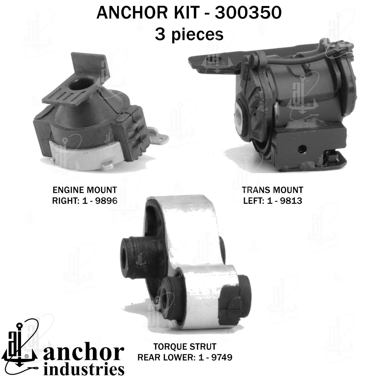 Anchor Engine Mount Kit 300350