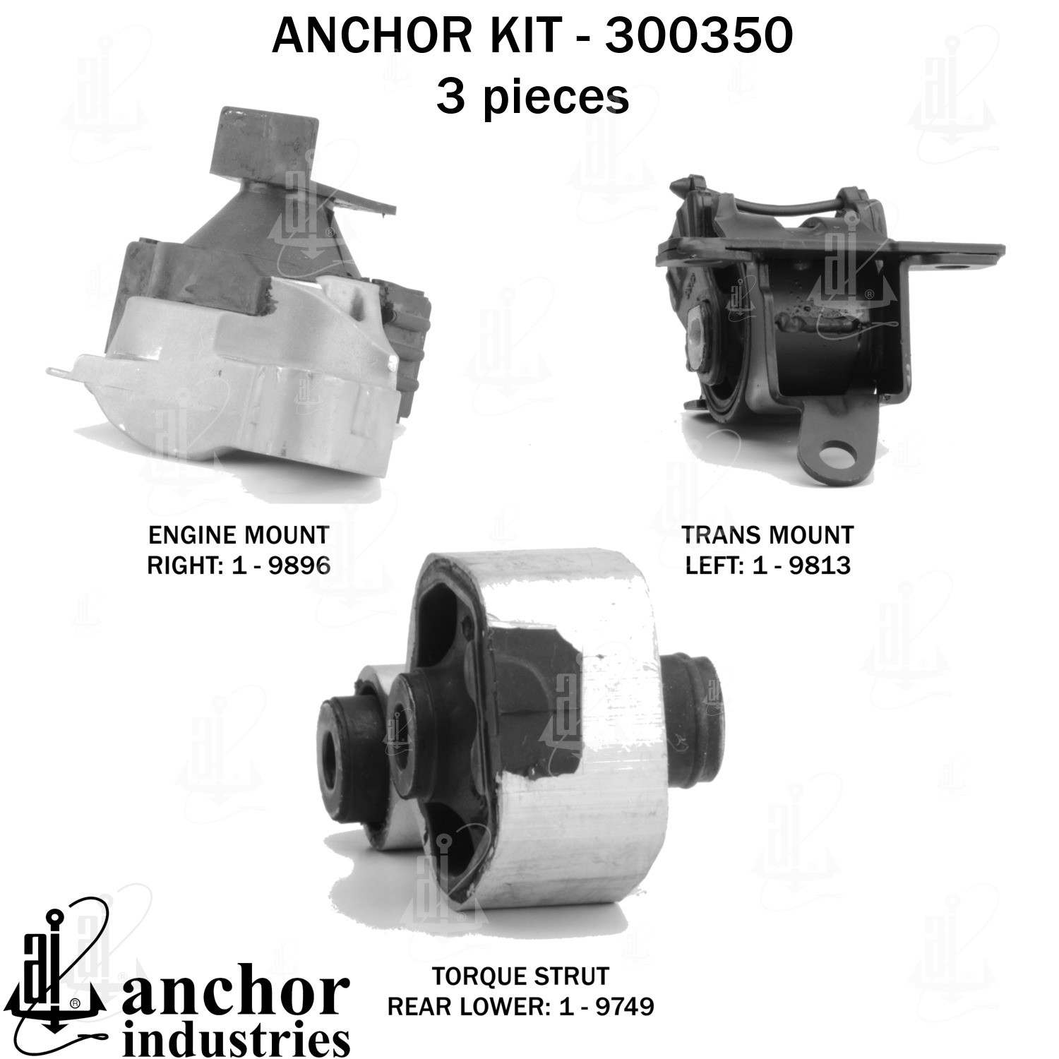 Anchor Engine Mount Kit 300350