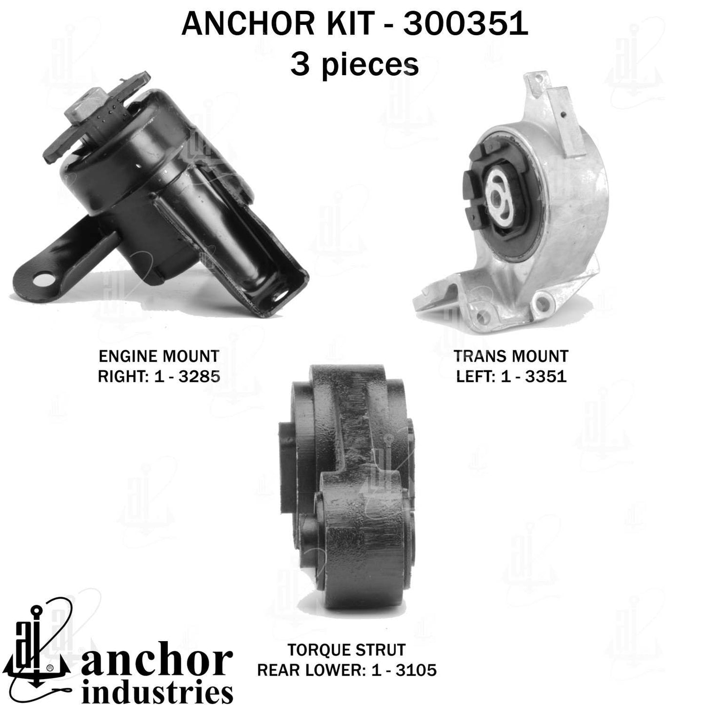 Anchor Engine Mount Kit 300351