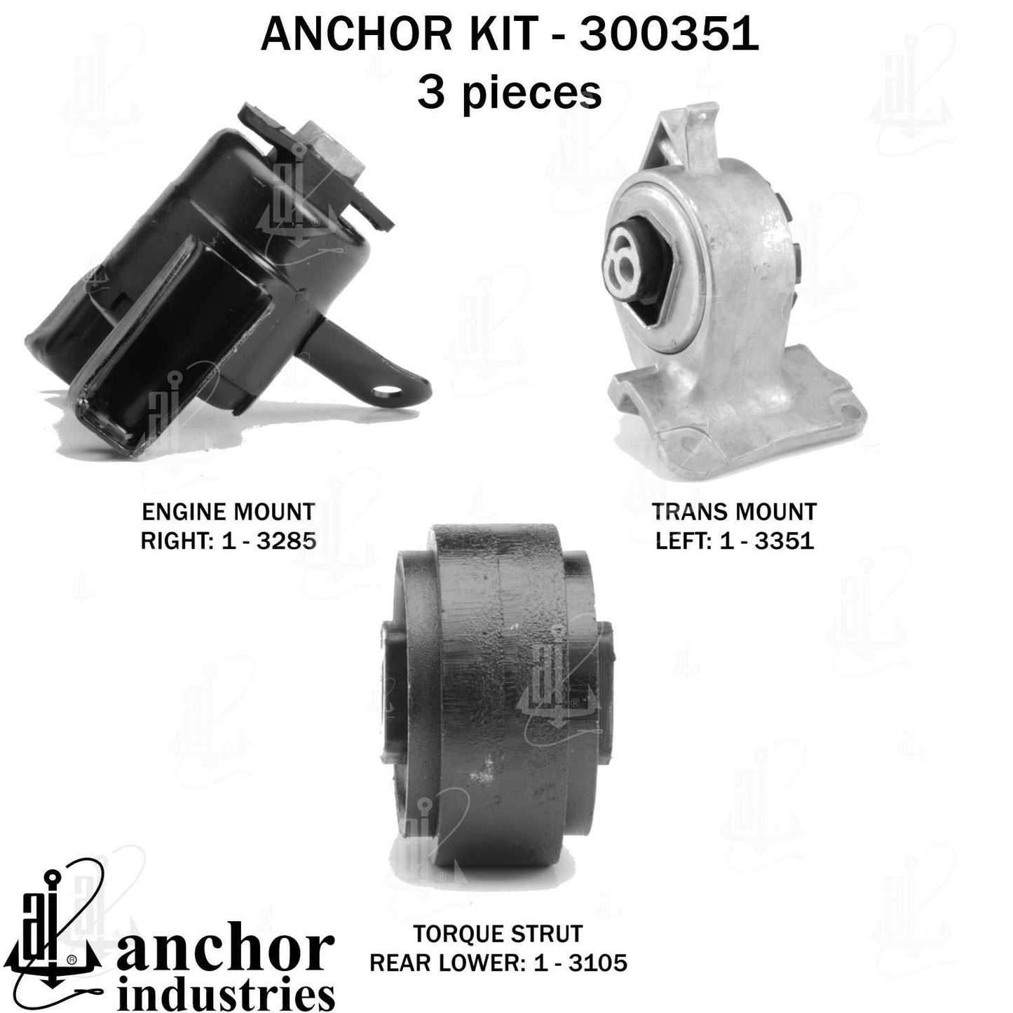 Anchor Engine Mount Kit 300351