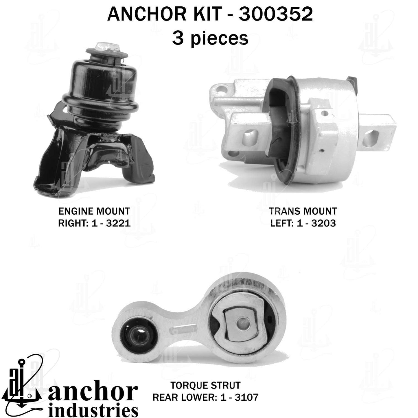 Anchor Engine Mount Kit 300352