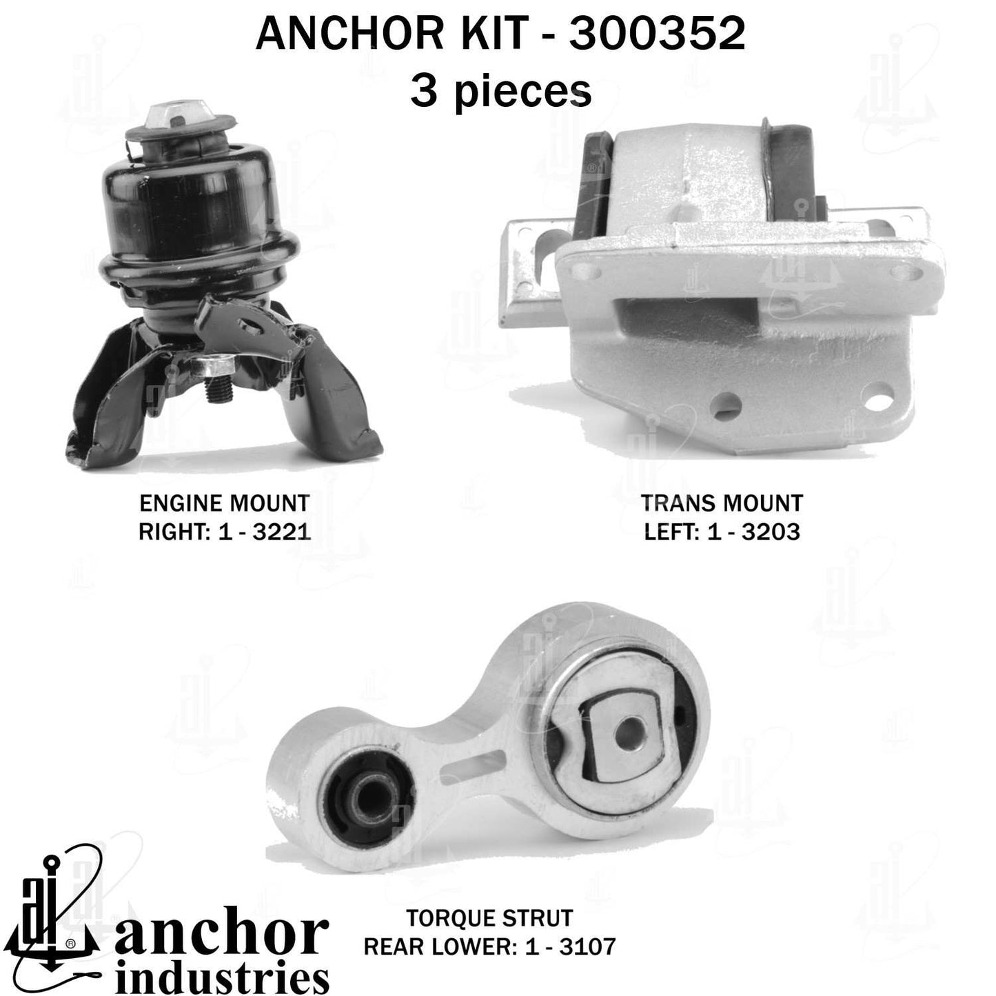 Anchor Engine Mount Kit 300352