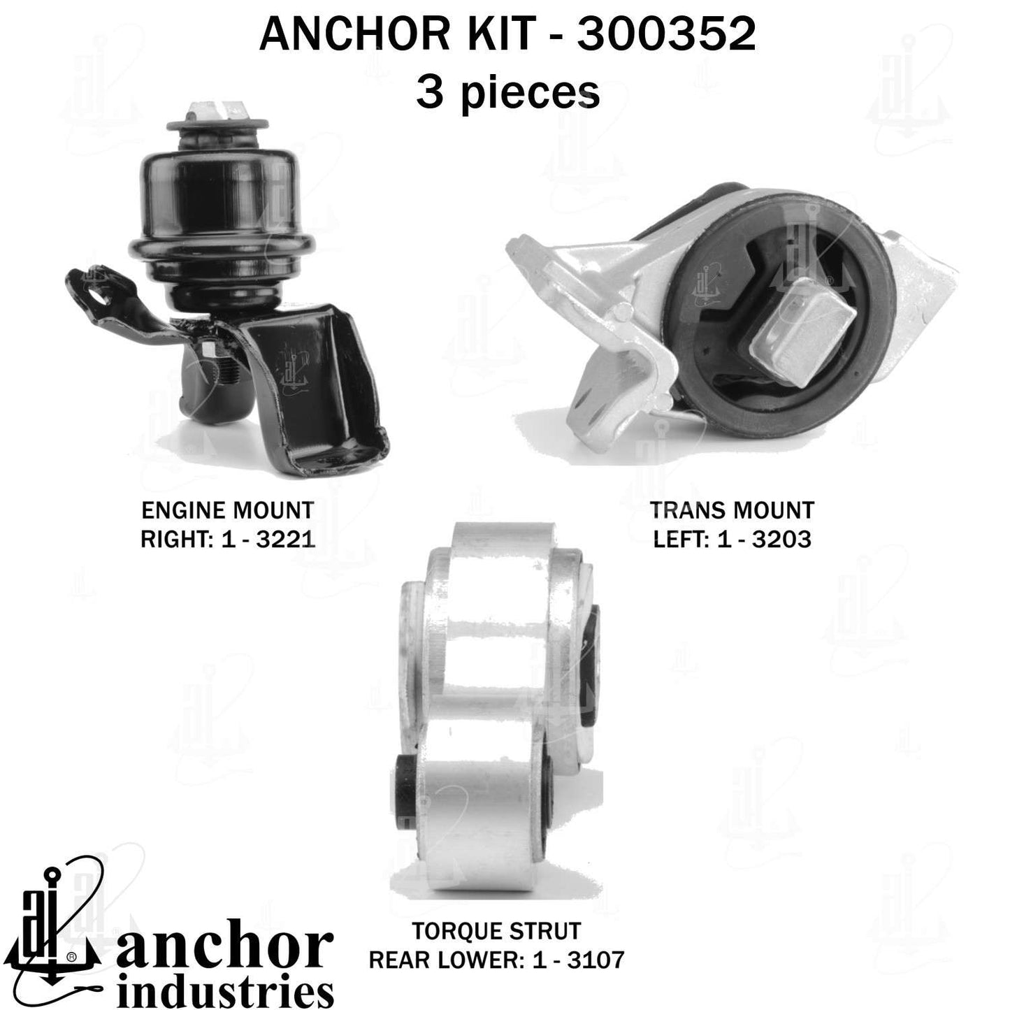 Anchor Engine Mount Kit 300352