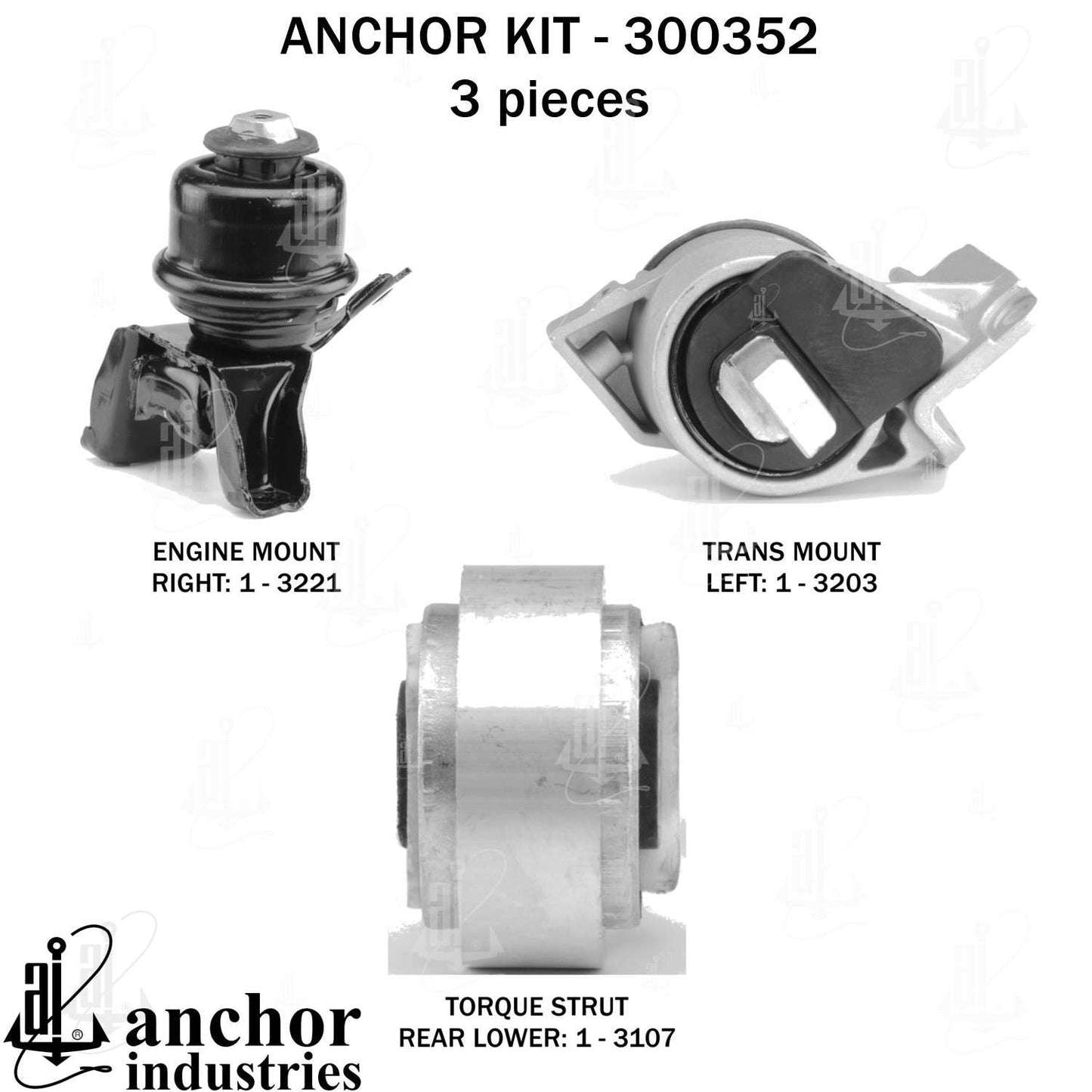 Anchor Engine Mount Kit 300352