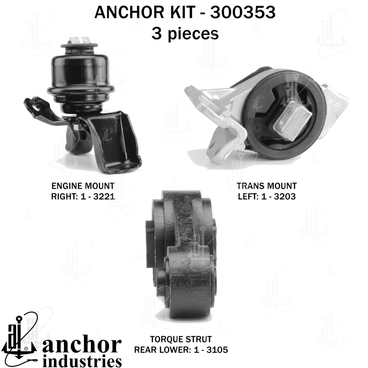 Anchor Engine Mount Kit 300353