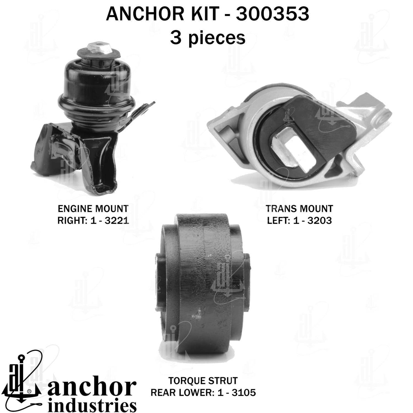 Anchor Engine Mount Kit 300353