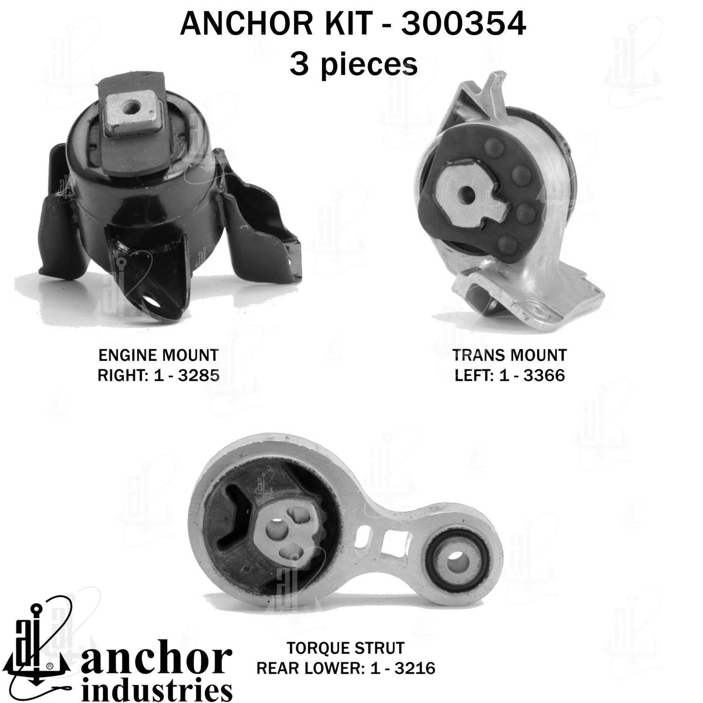 Anchor Engine Mount Kit 300354