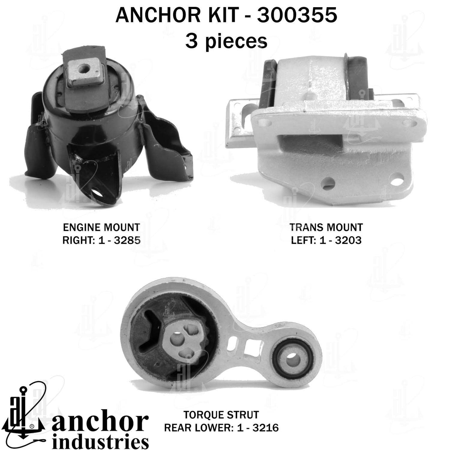 Anchor Engine Mount Kit 300355