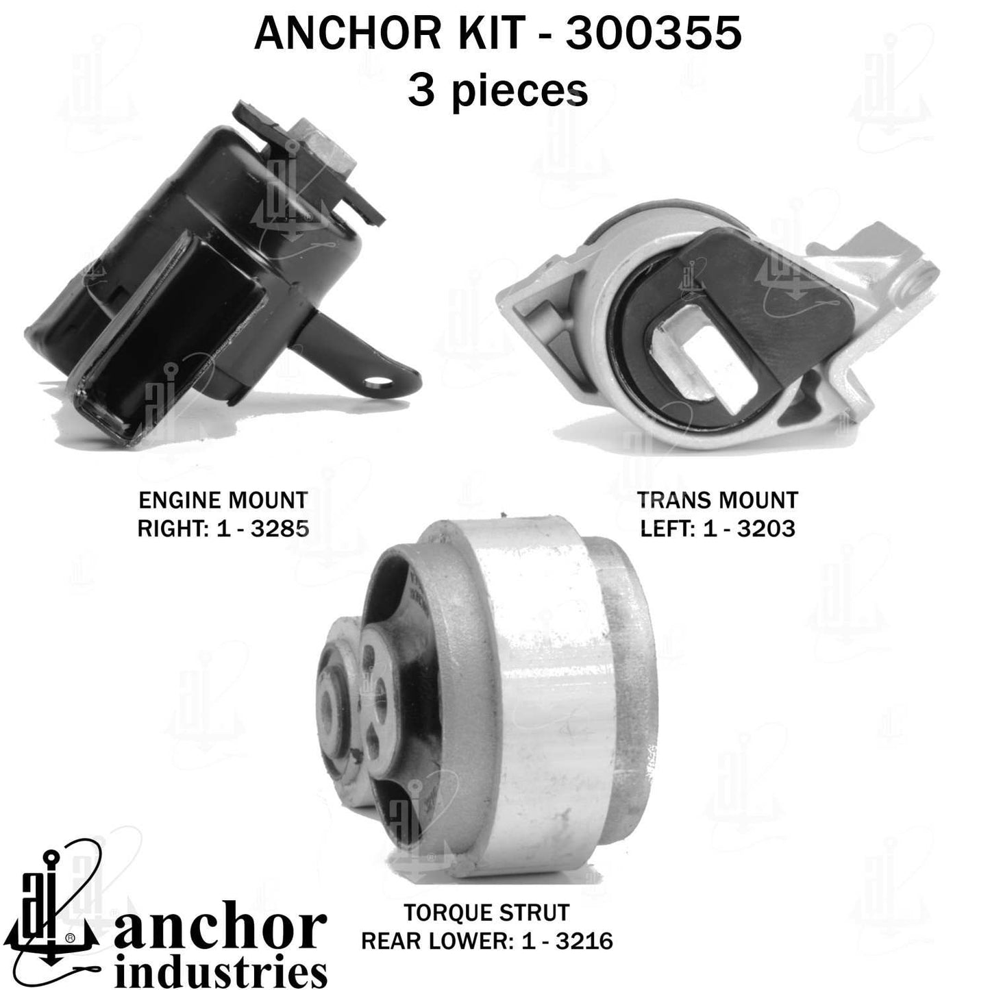 Anchor Engine Mount Kit 300355
