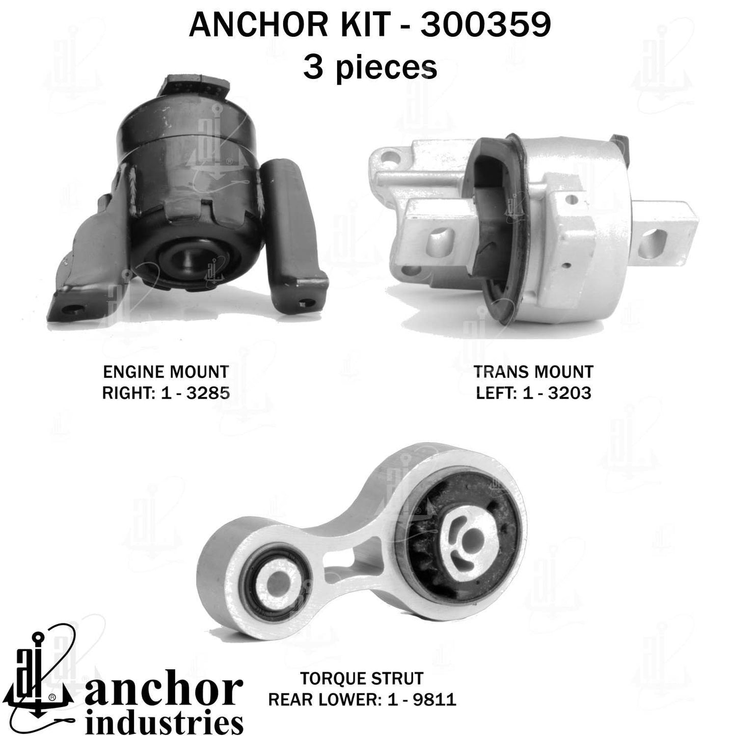 Anchor Engine Mount Kit 300359