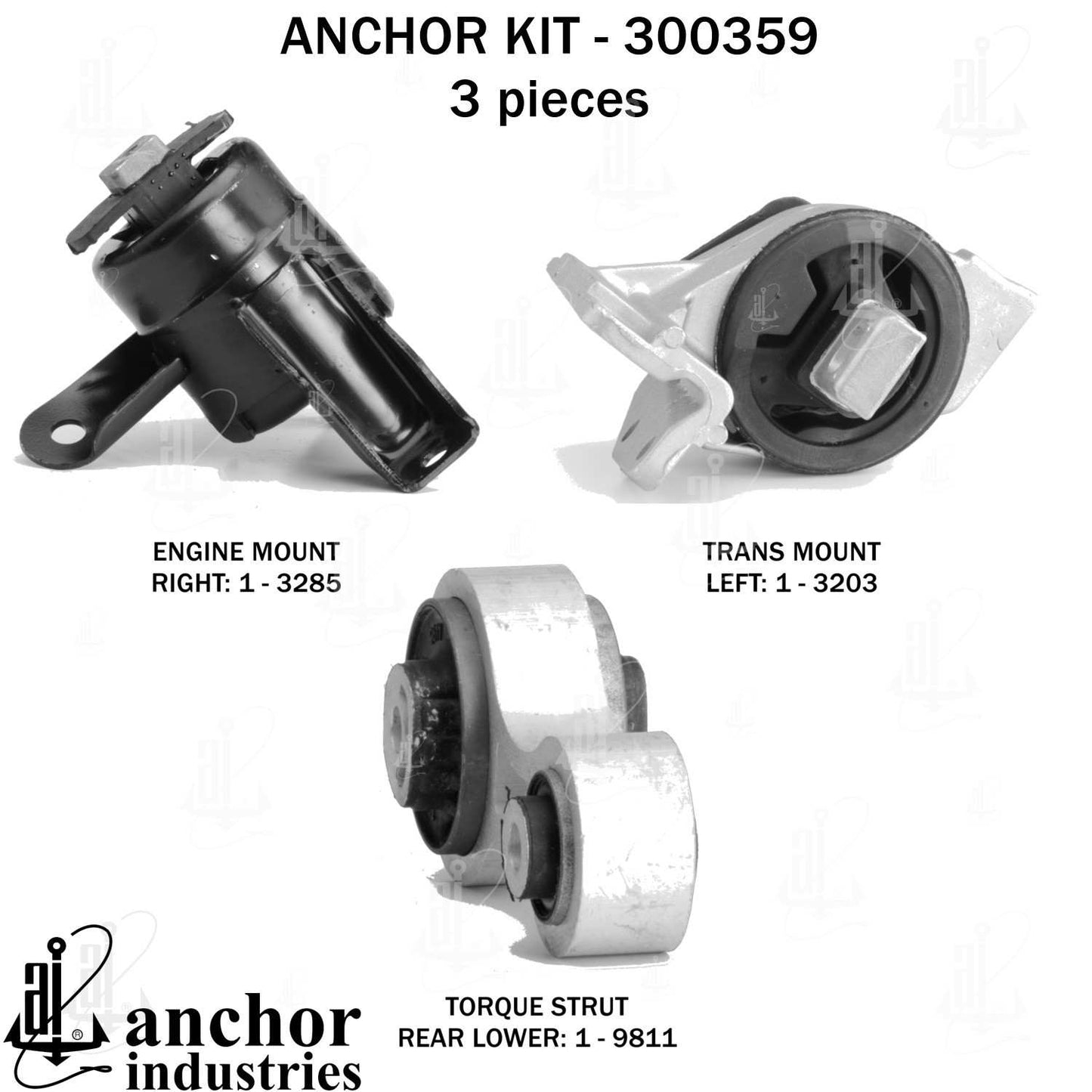 Anchor Engine Mount Kit 300359