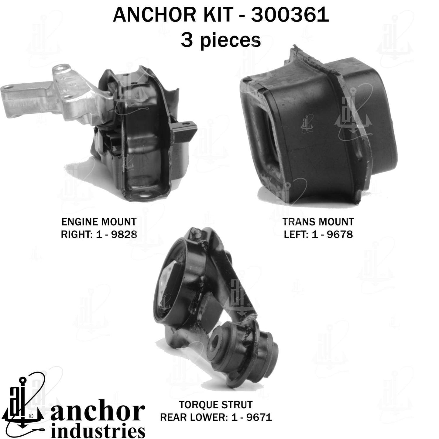 Anchor Engine Mount Kit 300361
