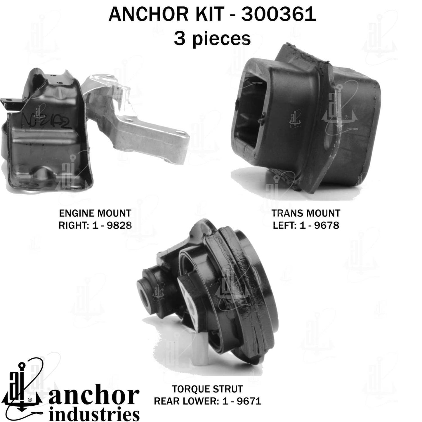 Anchor Engine Mount Kit 300361