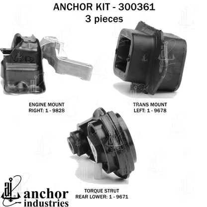 Anchor Engine Mount Kit 300361