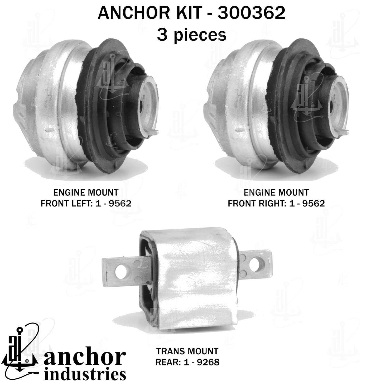 Anchor Engine Mount Kit 300362