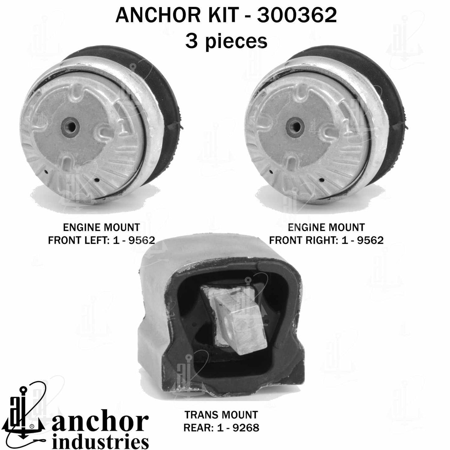 Anchor Engine Mount Kit 300362