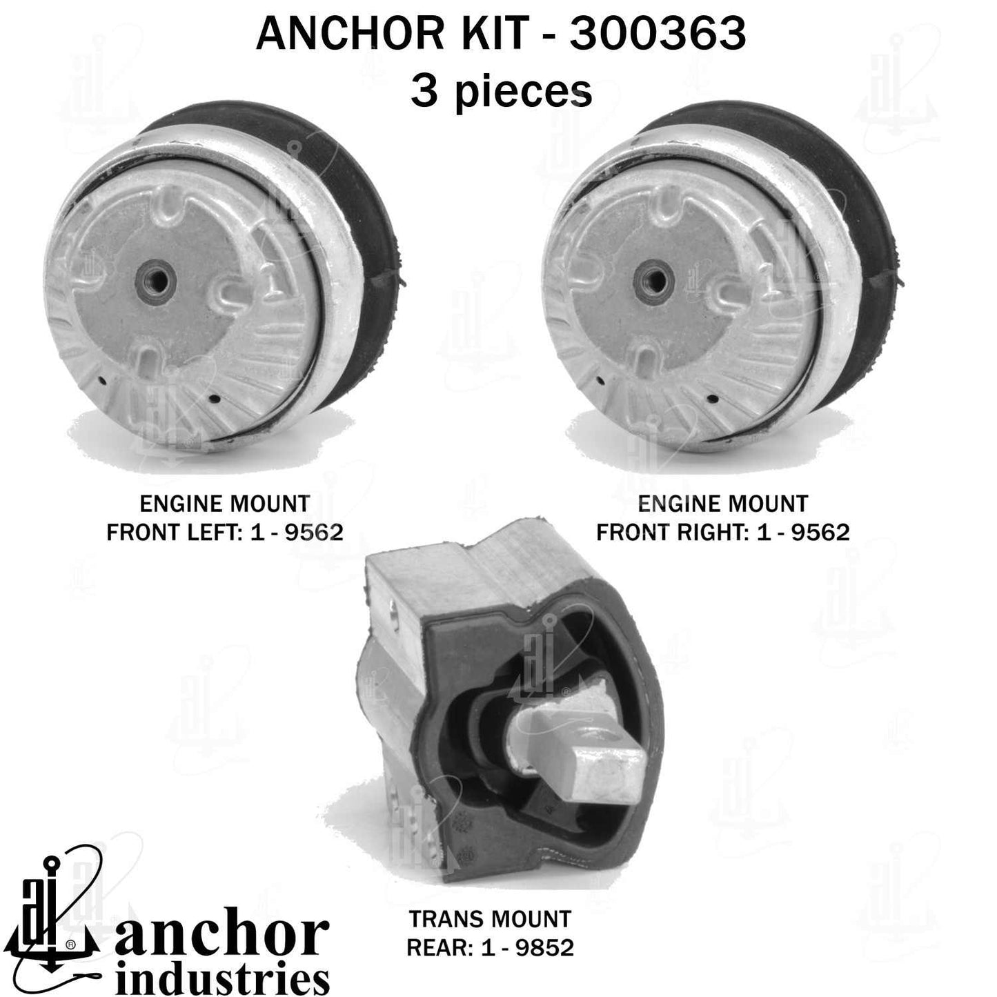 Anchor Engine Mount Kit 300363