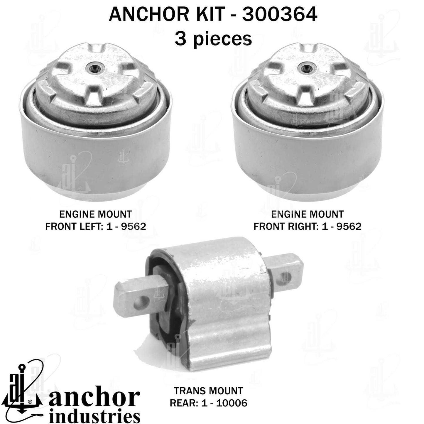 Anchor Engine Mount Kit 300364