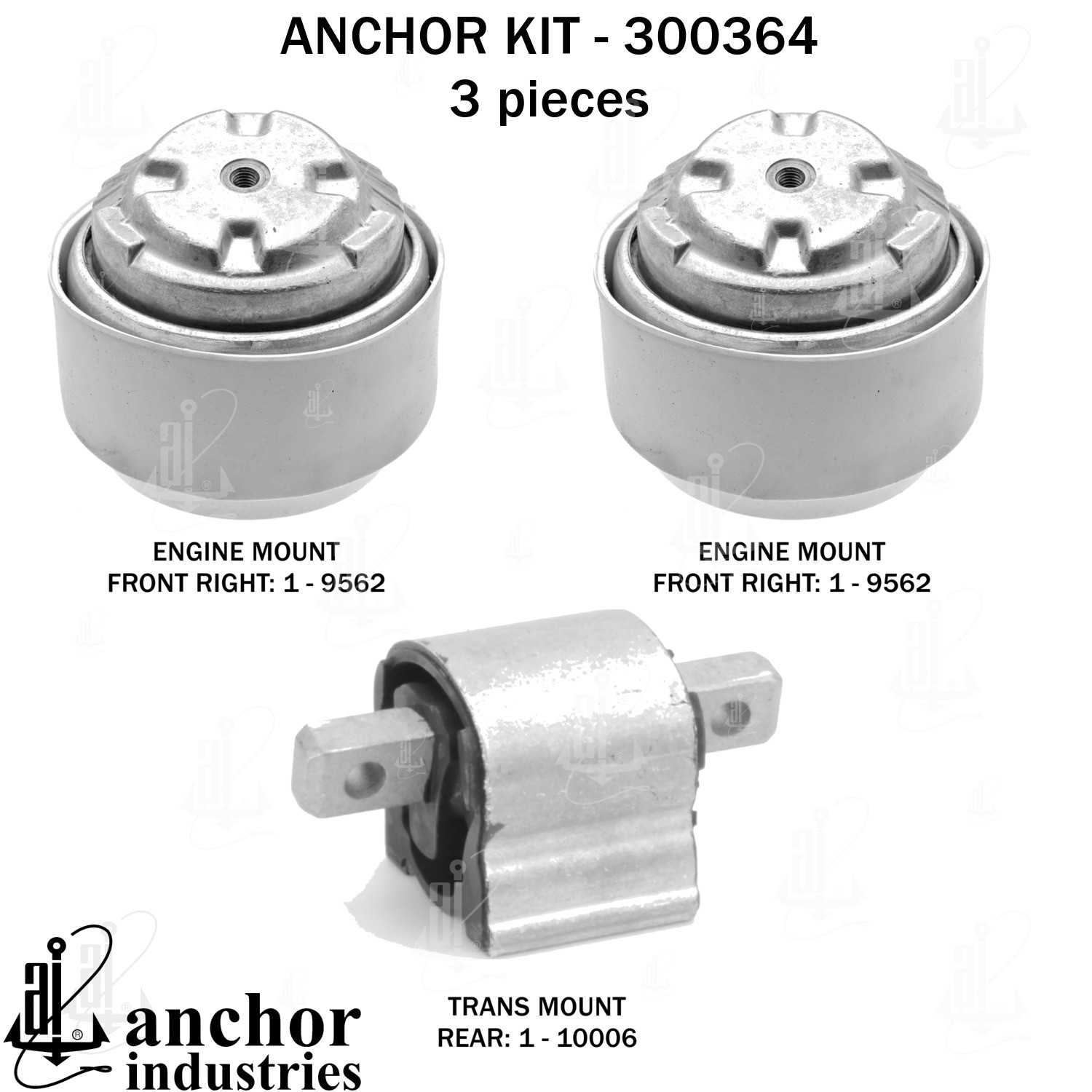 Anchor Engine Mount Kit 300364