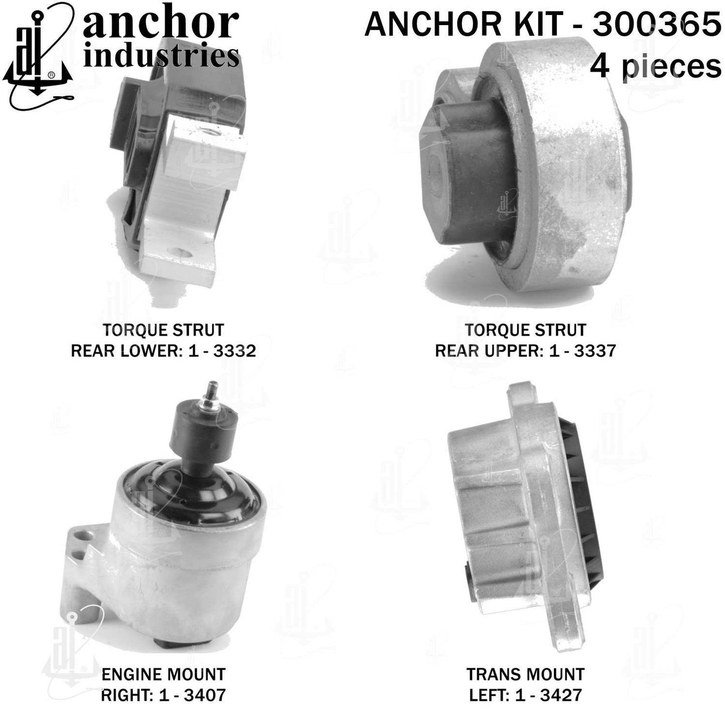 Anchor Engine Mount Kit 300365