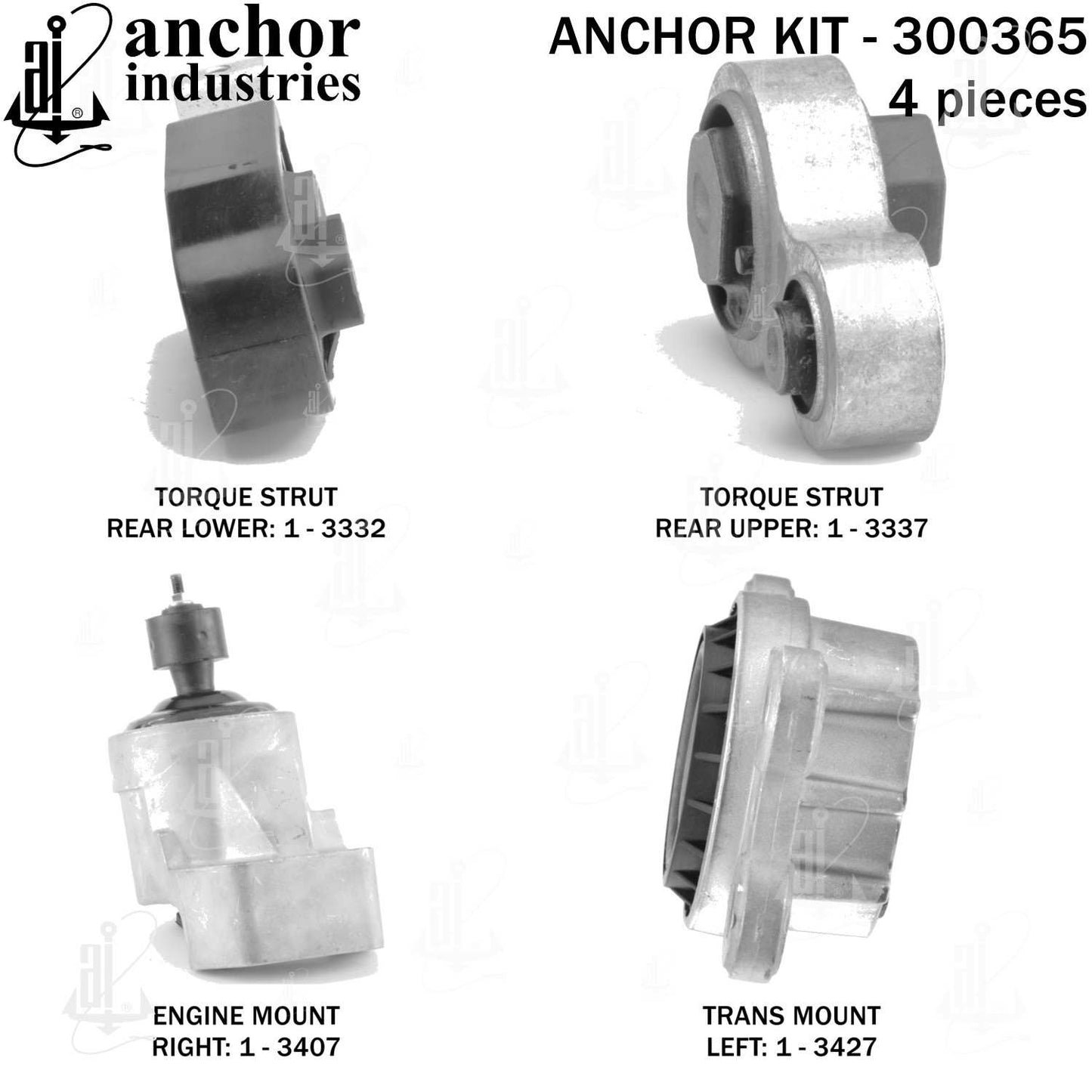 Anchor Engine Mount Kit 300365