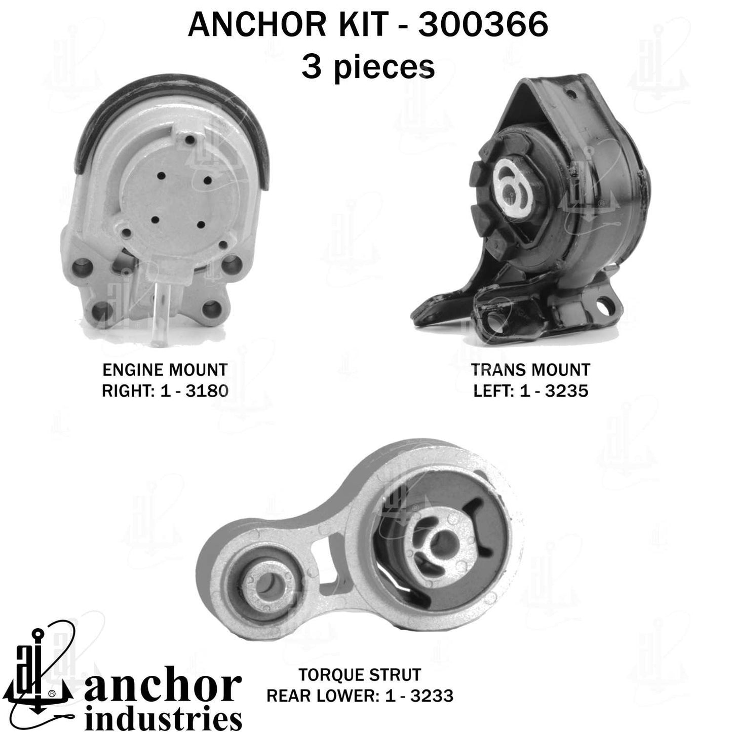Anchor Engine Mount Kit 300366