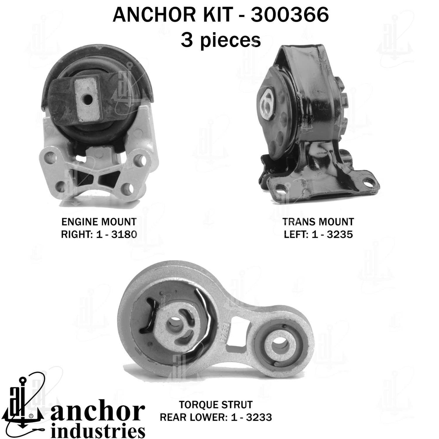 Anchor Engine Mount Kit 300366