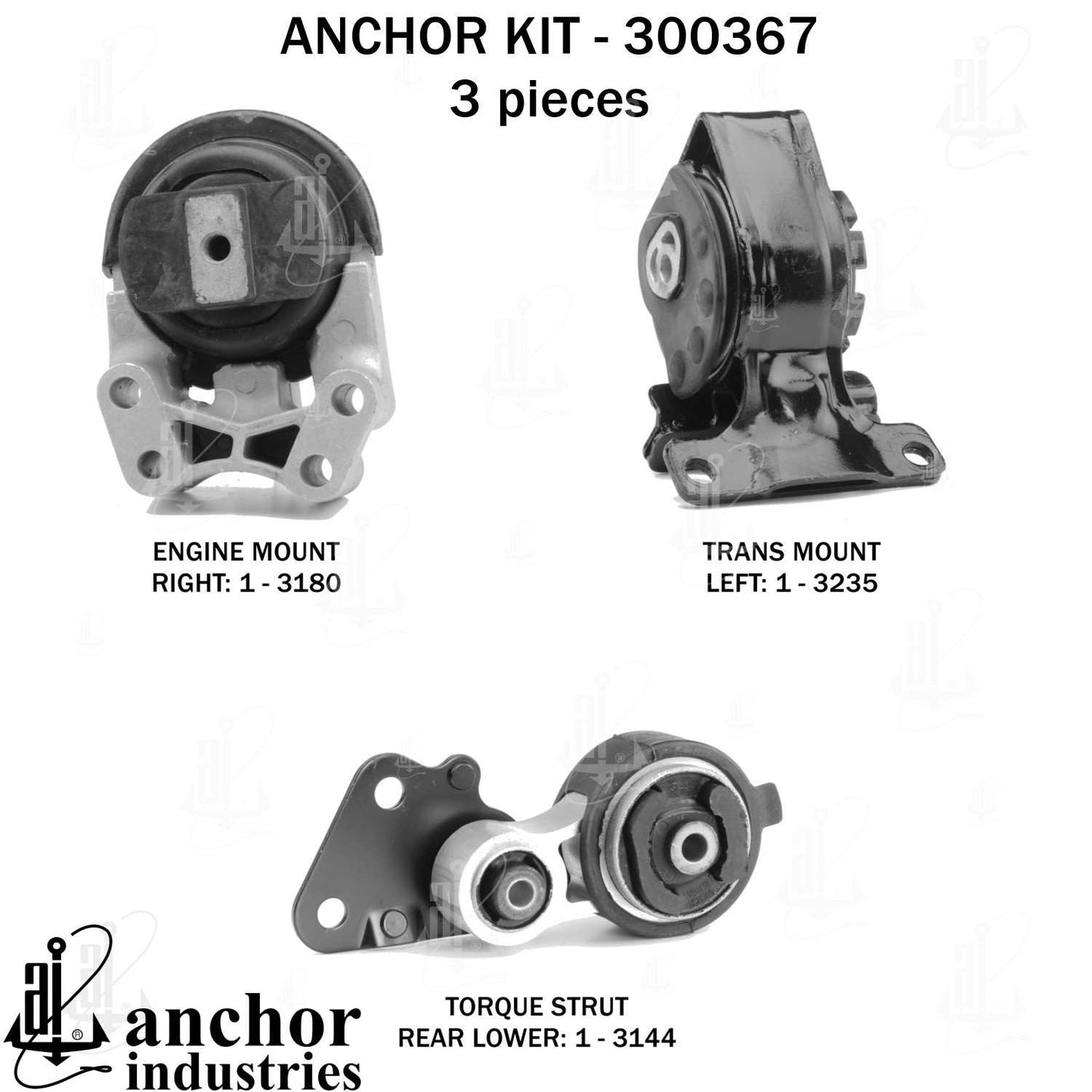 Anchor Engine Mount Kit 300367
