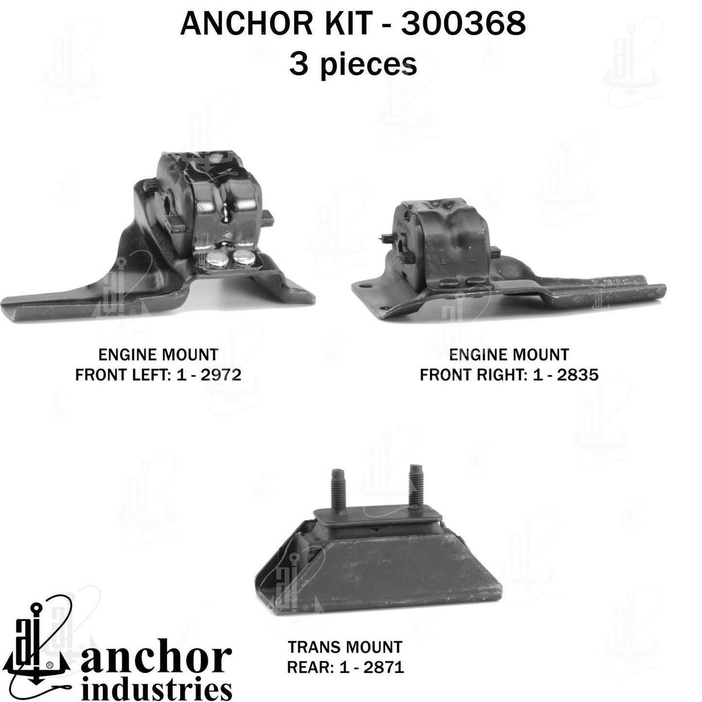 Anchor Engine Mount Kit 300368