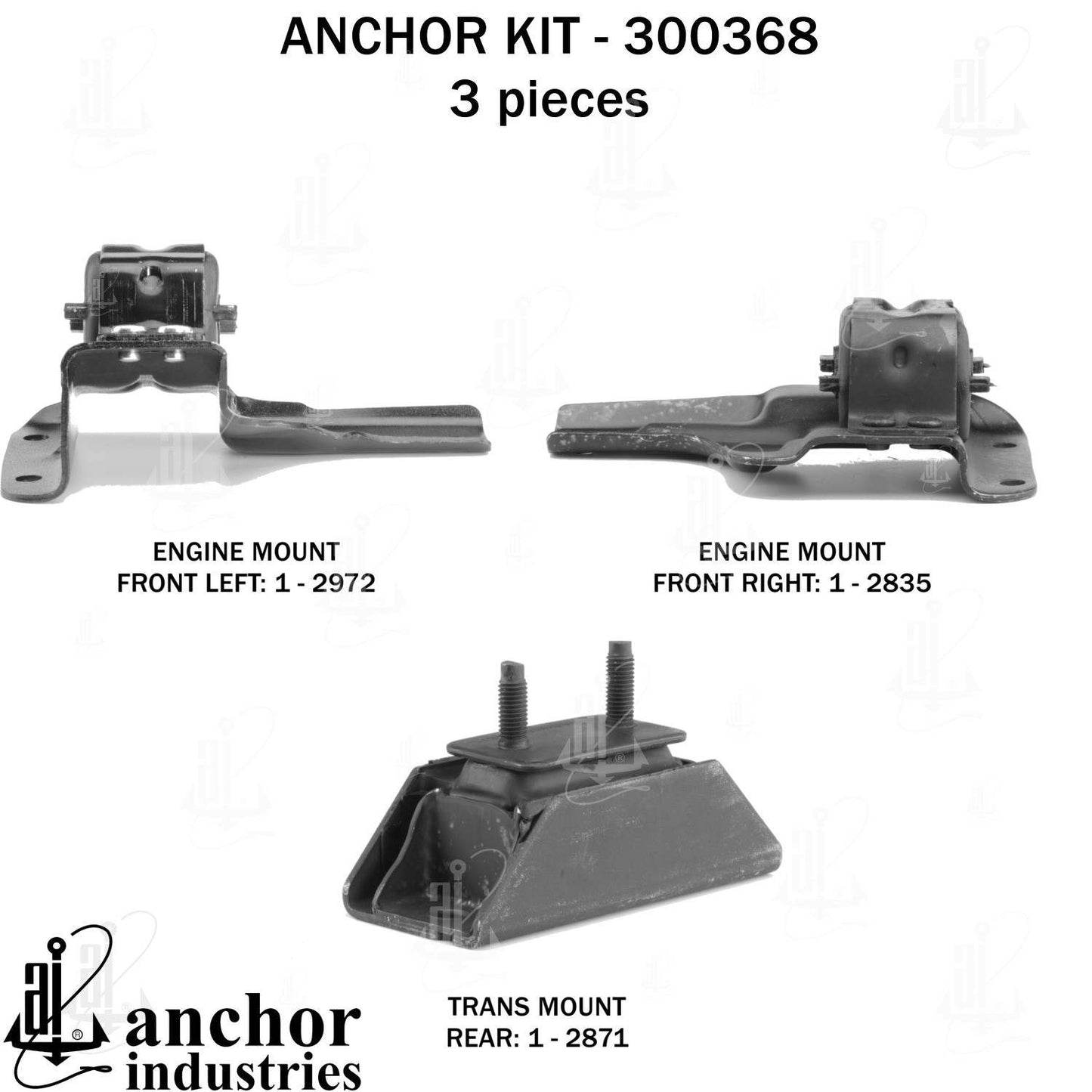 Anchor Engine Mount Kit 300368