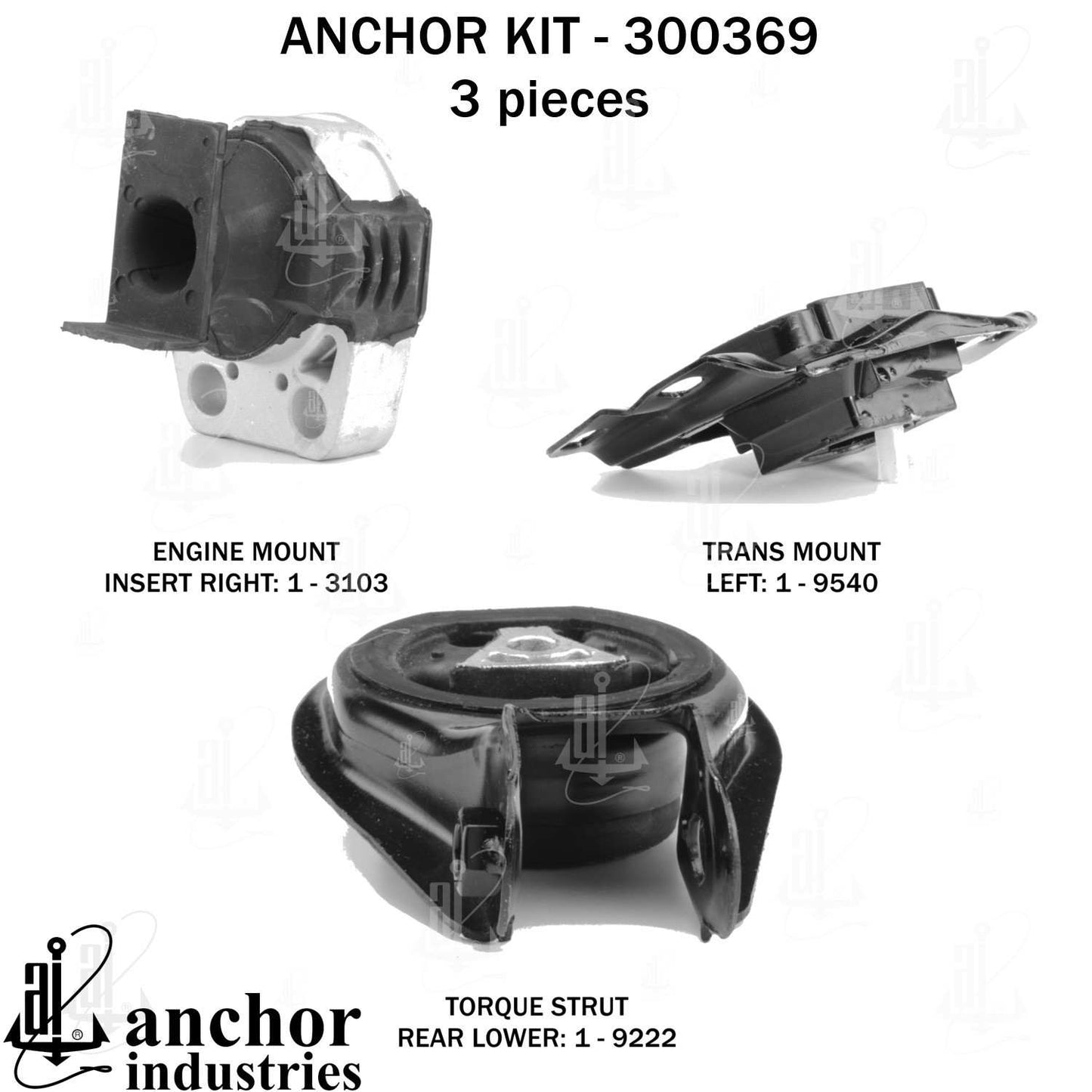Anchor Engine Mount Kit 300369