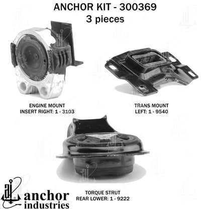 Anchor Engine Mount Kit 300369