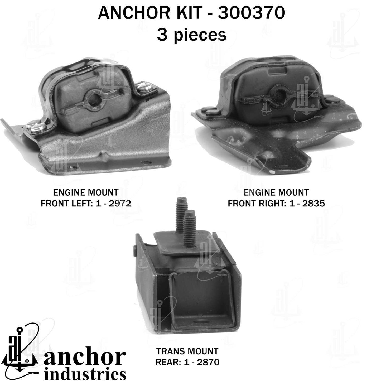 Anchor Engine Mount Kit 300370