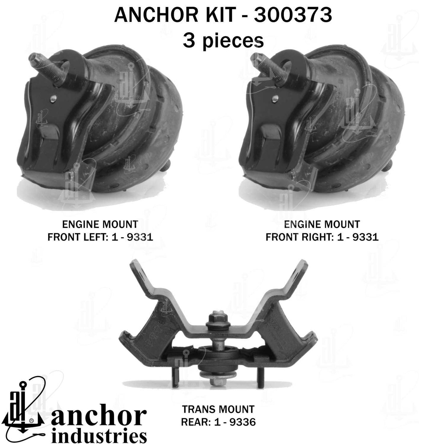 Anchor Engine Mount Kit 300373