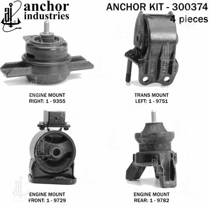 Anchor Engine Mount Kit 300374