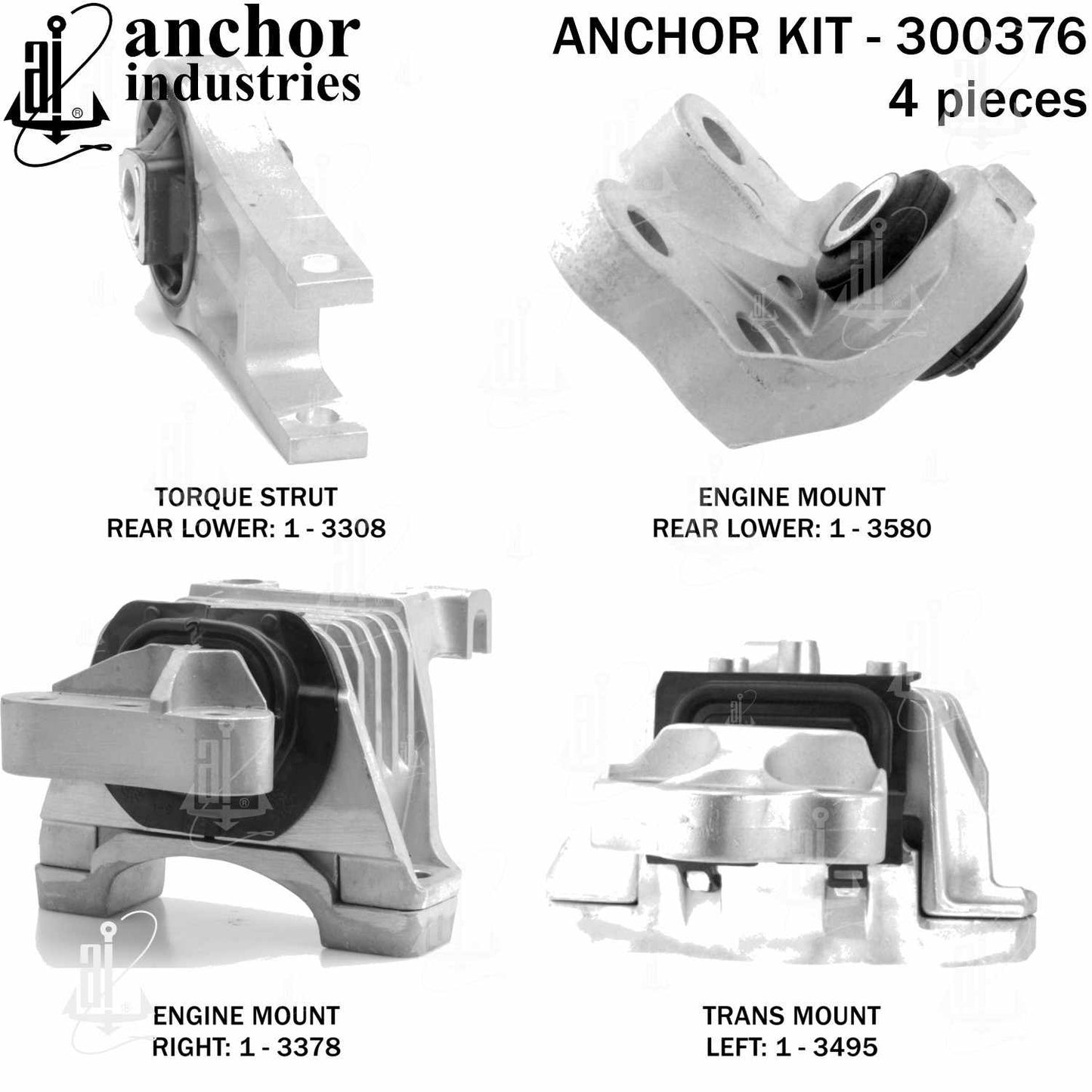 Anchor Engine Mount Kit 300376