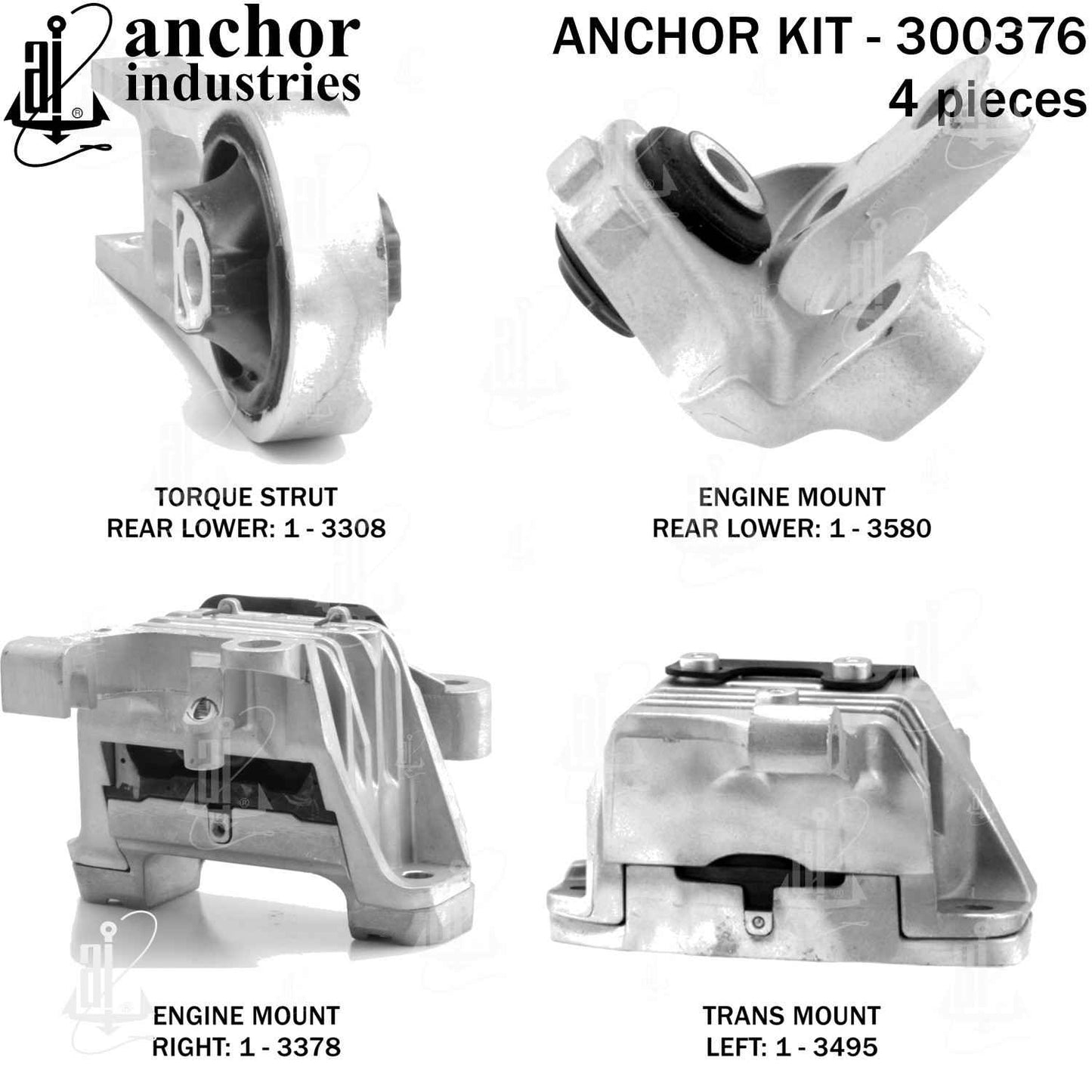Anchor Engine Mount Kit 300376